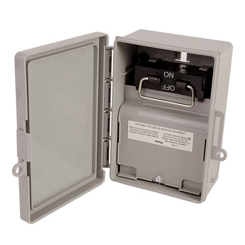 non-metallic disconnects